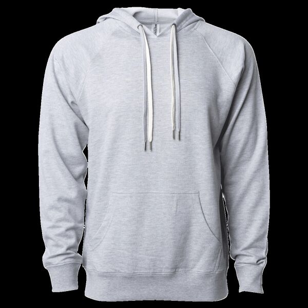 Unisex Icon Lightweight Loopback Terry Hooded Sweatshirt Thumbnail