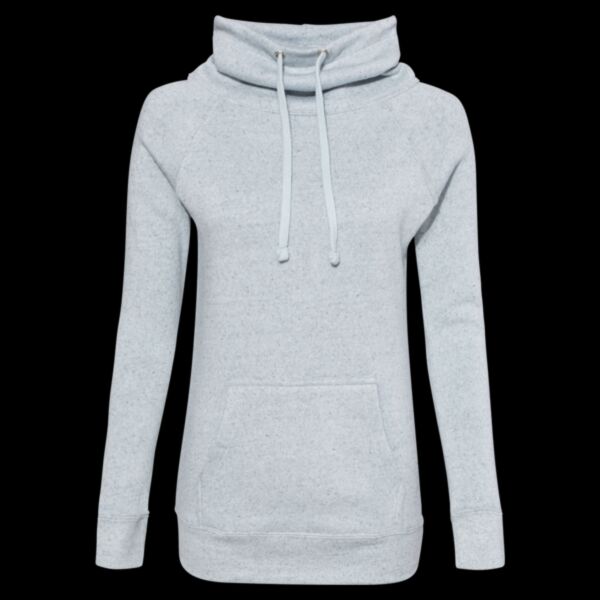 Women’s Space-Dyed Cowl Neck Sweatshirt Thumbnail