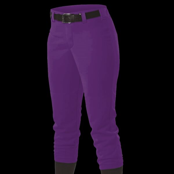 Women's Fastpitch Softball Pants with Belt Loops Thumbnail