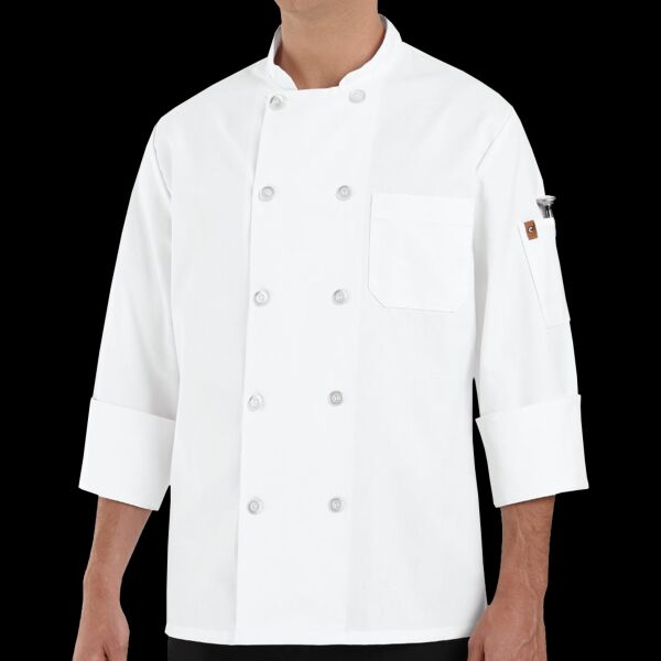 Ten Pearl Button Chef Coat Thumbnail