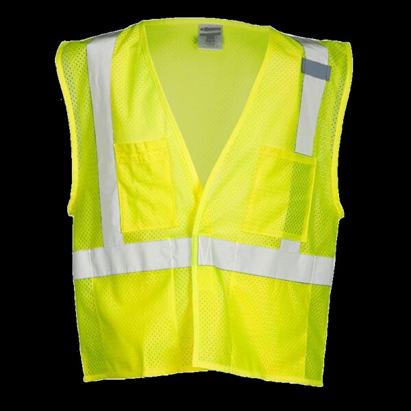 Unisex 4 Pocket Hook-and-Loop Mesh Vest Thumbnail