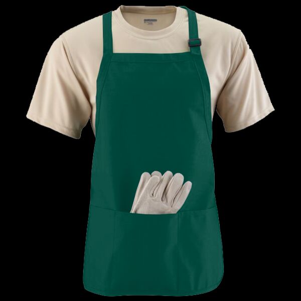 Medium Length Apron with Pouch Thumbnail