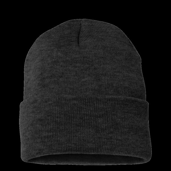 12" Fleece Lined Cuffed Beanie Thumbnail