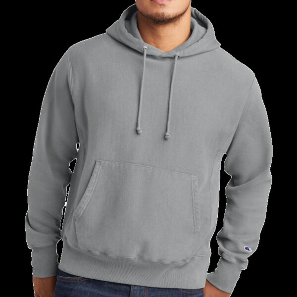 Reverse Weave ® Garment Dyed Hooded Sweatshirt Thumbnail