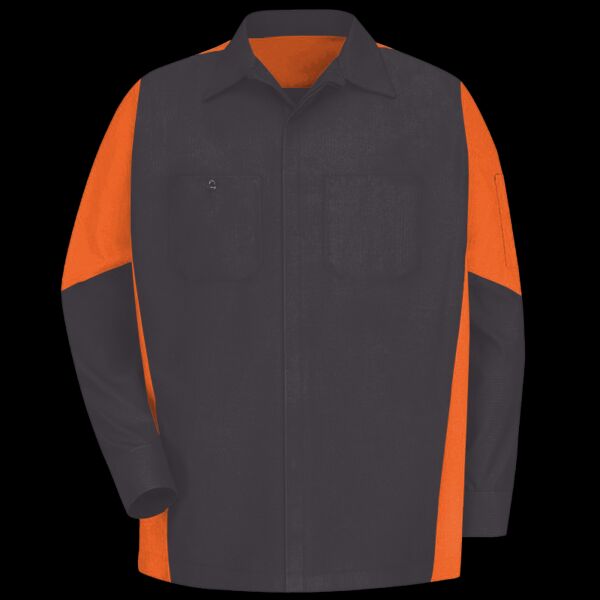 Men's Tall Long Sleeve Automotive Crew Shirt Thumbnail