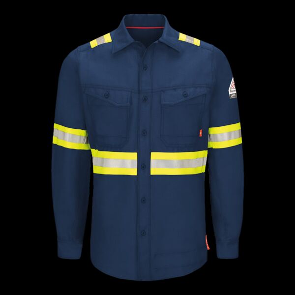 Men's iQ Series® Endurance Enhanced-Vis Work Shirt Thumbnail