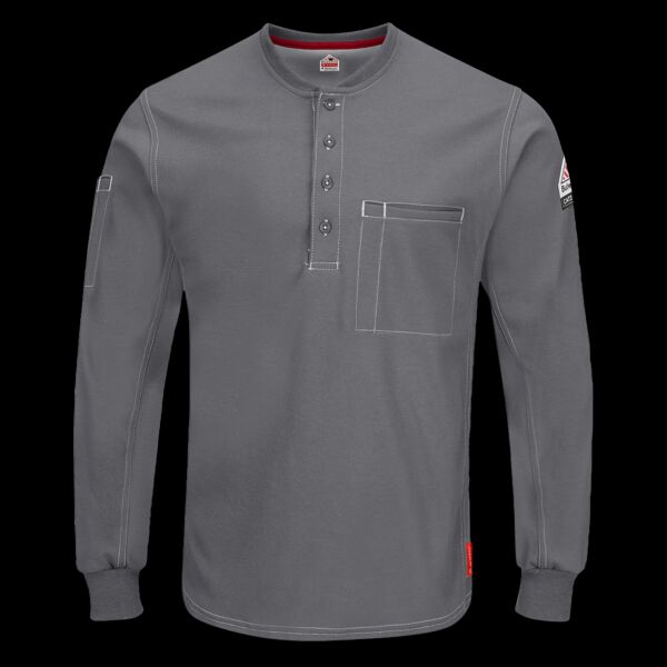 Men's iQ Series® Plus Long Sleeve Henley Thumbnail