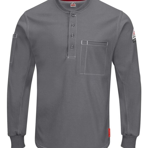 iQ Series® Plus Long Sleeve Henley - Tall Sizes Thumbnail