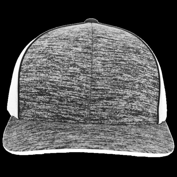 Aggressive Heather Trucker Snapback Cap Thumbnail