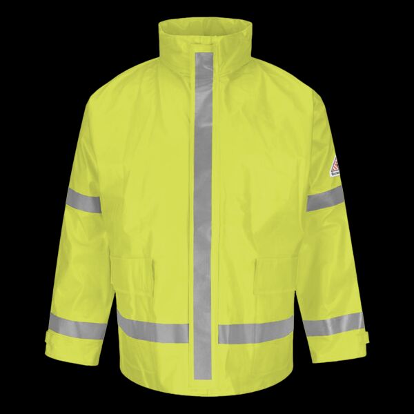 Men's Hi-Visibility Flame-Resistant Rain Jacket Thumbnail