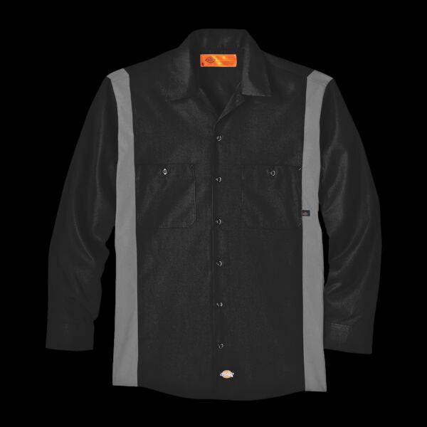 Men's Industrial Colorblocked Long Sleeve Shirt Thumbnail