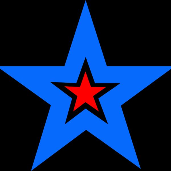 Outline and inner star Thumbnail