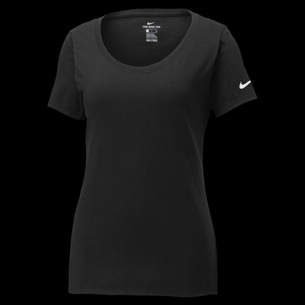 Ladies Core Cotton Scoop Neck Tee Thumbnail