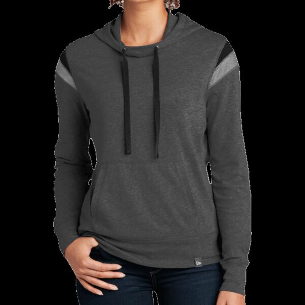 Ladies Heritage Blend Varsity Hoodie Thumbnail
