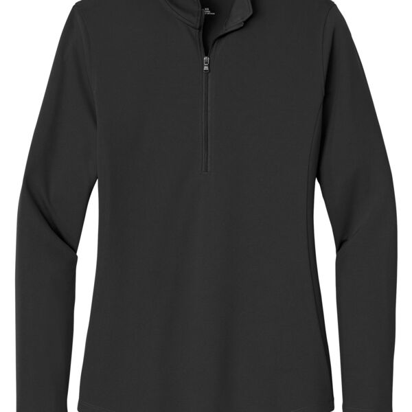 Port Authority® Ladies Dry Zone® UV Micro-Mesh 1/4-Zip Thumbnail