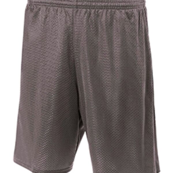 Youth 4" Lined Tricot Mesh Short Thumbnail