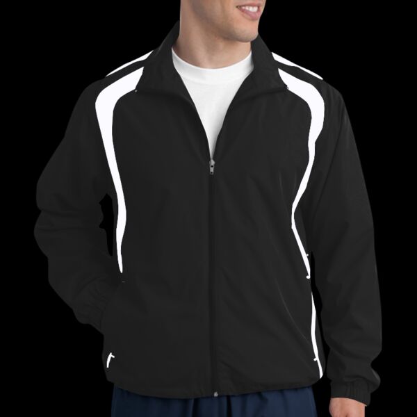 Adult Colorblock Raglan Jacket Thumbnail