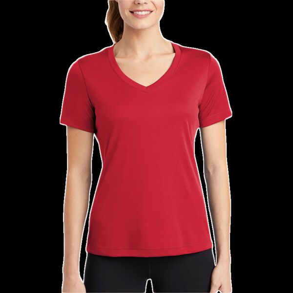 Ladies Dry Fit V Neck Tee  Thumbnail