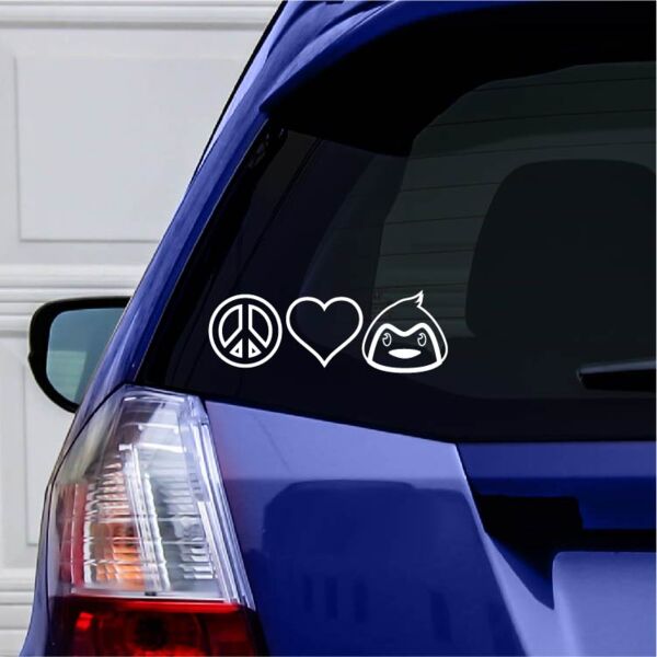 Lake Orienta Car Decal Thumbnail