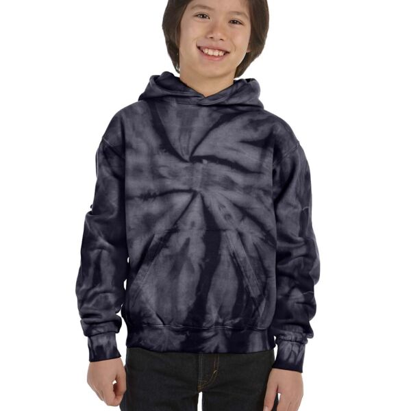 Youth 8.5 oz. Tie-Dyed Pullover Hooded Sweatshirt Thumbnail