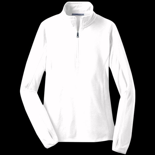 Ladies Microfleece 1/2 Zip Pullover Thumbnail