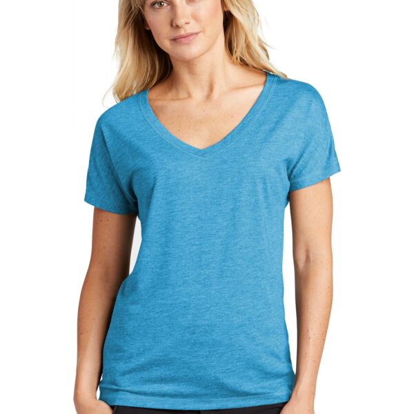 ® Ladies PosiCharge ® Tri Blend Wicking Dolman Tee Thumbnail