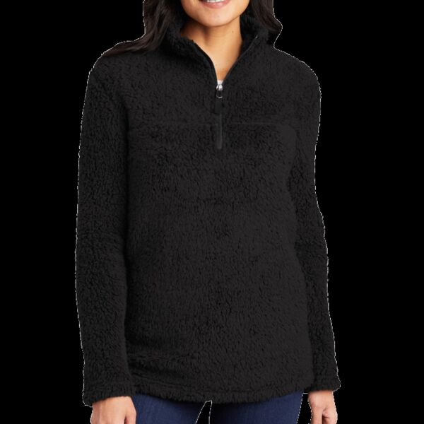 ® Ladies Cozy 1/4 Zip Fleece Thumbnail