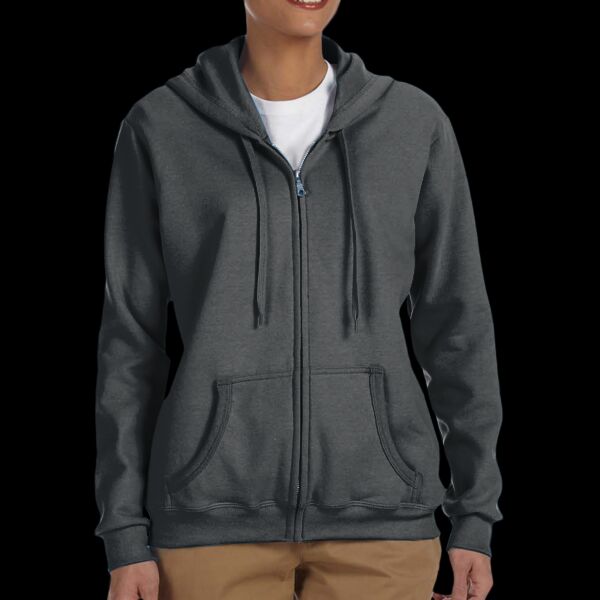 Ladies' Heavy Blend™ Ladies' 8 oz., 50/50 Full-Zip Hood Thumbnail