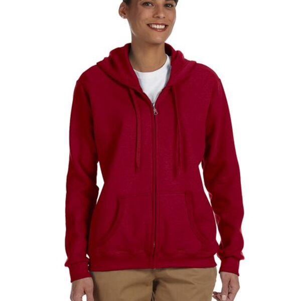 Ladies' Heavy Blend™ Ladies' 8 oz., 50/50 Full-Zip Hood Thumbnail
