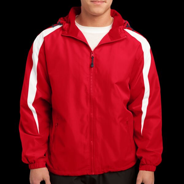 Fleece Lined Colorblock Jacket Thumbnail