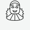Eight Pearl Button Chef Coat Thumbnail