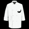 Eight Pearl Button Chef Coat Thumbnail
