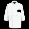 Eight Pearl Button Chef Coat Thumbnail