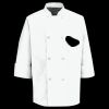 Eight Pearl Button Chef Coat Thumbnail