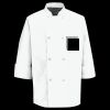Eight Pearl Button Chef Coat Thumbnail