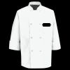 Eight Pearl Button Chef Coat Thumbnail