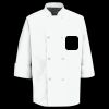 Eight Pearl Button Chef Coat Thumbnail