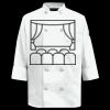 Women's Ten Button Chef Coat Thumbnail