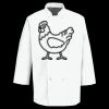 Three-Quarter Sleeve Chef Coat Thumbnail