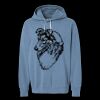 Unisex Garment-Dyed Lightweight Fleece Hooded Sweatshirt Thumbnail