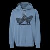 Unisex Garment-Dyed Lightweight Fleece Hooded Sweatshirt Thumbnail