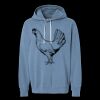 Unisex Garment-Dyed Lightweight Fleece Hooded Sweatshirt Thumbnail