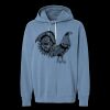Unisex Garment-Dyed Lightweight Fleece Hooded Sweatshirt Thumbnail