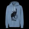Unisex Garment-Dyed Lightweight Fleece Hooded Sweatshirt Thumbnail