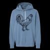 Unisex Garment-Dyed Lightweight Fleece Hooded Sweatshirt Thumbnail