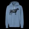 Unisex Garment-Dyed Lightweight Fleece Hooded Sweatshirt Thumbnail