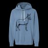 Unisex Garment-Dyed Lightweight Fleece Hooded Sweatshirt Thumbnail