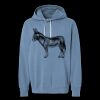 Unisex Garment-Dyed Lightweight Fleece Hooded Sweatshirt Thumbnail