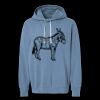 Unisex Garment-Dyed Lightweight Fleece Hooded Sweatshirt Thumbnail