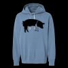 Unisex Garment-Dyed Lightweight Fleece Hooded Sweatshirt Thumbnail